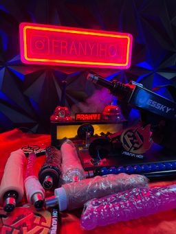 Máquina automatizada con 7 accesorios y regulador de velocidad 