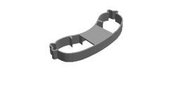 Sausage out print Cookie Cutter  