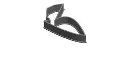 Anton Abstract out print Cookie Cutter    