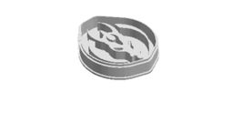 Mandalorion Logo out print Cookie Cutter  
