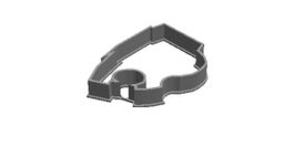 Willie out print Cookie Cutter