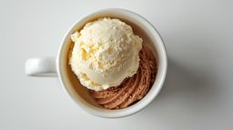 Vanilla chocolate ice cream cup 100ml