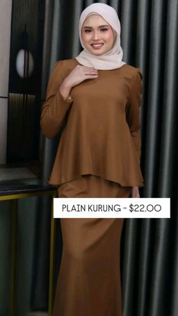 PLAIN KURUNG
