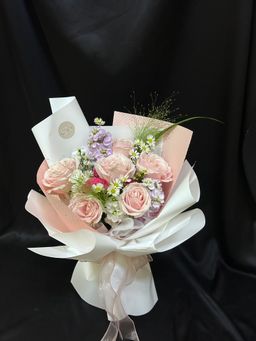 Blush Petals Flower Bouquet