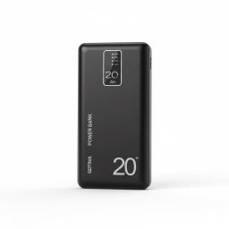 GDTINA 20000mAh Power-Banks Fast Charging -LED Display Detachable Built-in Cables -LED Light Flashlight