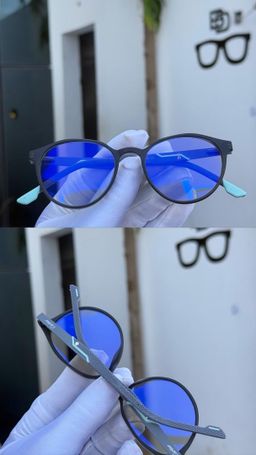 JWLE_0046 Cartier framed blue photochromic lenses eyeglasses