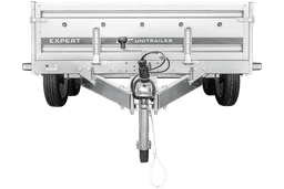 Remorque voiture 2 essieux 264×150 EXPERT 2615/2 PTAC 750 KG