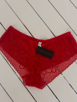 Scarlet and Raspberry lace panties