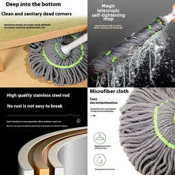 50CM EXTRA LARGE TWIST DRY MOP