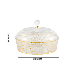 PET FOOD BUFFET SERVING TRAY BOWL