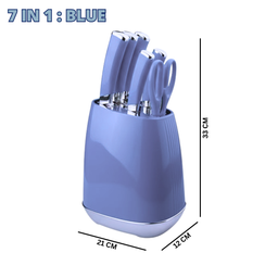 HERITAGE 7IN1 STEEL KITCHEN KNIFE SET 