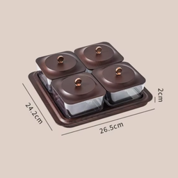 HIGH END LUXURY SNACK PLATE