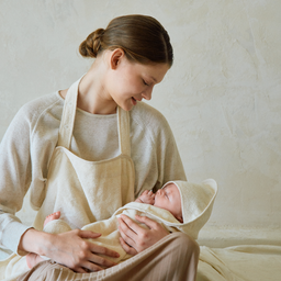 Malang Baby Bath Apron Towel | Excellent absorbency | Shower Bath