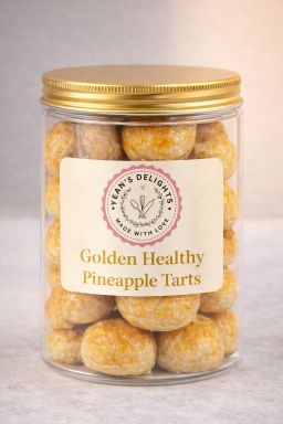 Healthy Golden Pineapple Tarts (20 pcs)