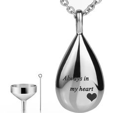  Memorial Teardrop Neclace