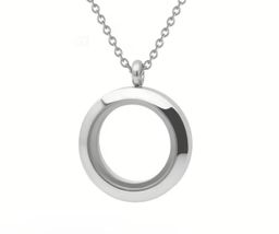 Memorial Round Glass Necklace