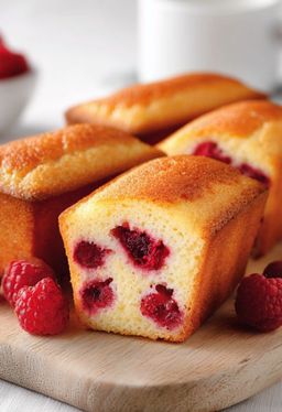 Cake aux fruits rouges