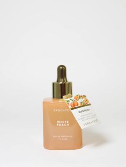 Sand and fog white peach dropper 