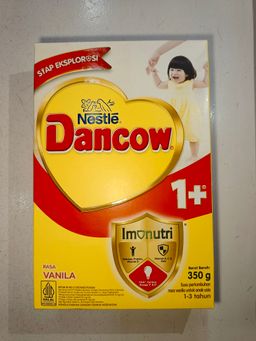 DANCOW 1+ VANILA BOX 350G/24 PCS
