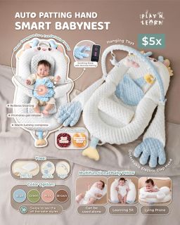 Auto Patting Hand Smart Babynest