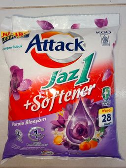 ATTACK JAZ1 + SOFTENER PURPLE BLOSSOM 1.4KG+100G/6