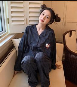 Hello kitty Long sleeves pajama 2 pieces set