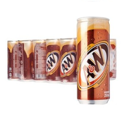 A&W Sarsaparilla Carbonated Drink 320ml x 24