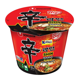 Nongshim Shin Ramyum Instant Noodle (Bowl) 114g x 4Cups