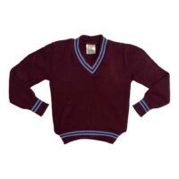 Maroon and Sky Stripes