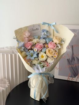 (Pre-Order) Soap Flower Mixed Bouquet ｜田园风混搭花束 