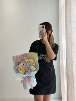 Ribbon Soap Flower Mixed Bouquet | 蝴蝶结混搭花束  