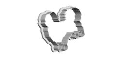 Pekingese dog out print Cookie Cutter