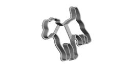 Jack Russel dog out print Cookie Cutter   