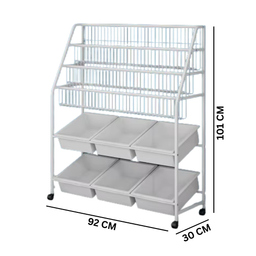 KID TOYS BOOK ORGANIZER (RAK)