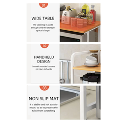 KITCHEN MICROWAVE OVEN MULTI LAYER (RAK KETUHAR)