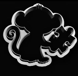 Monkey Puzzle 3 Cookie Cutter 