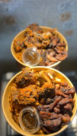 Jollof with Goat meat