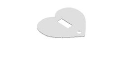 Heart Light Switch Cover   