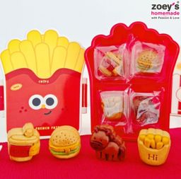 CNY Prosperity Box A – Red Bean Tart (FREE Cheese Stick)