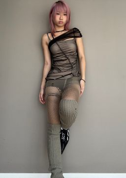 Second skin mesh top 