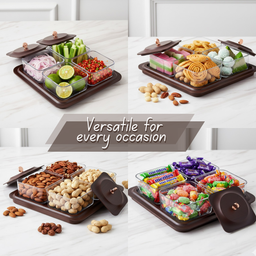 HIGH END LUXURY SNACK PLATE