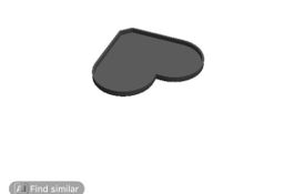 Urn Heart holder and Lid 2 