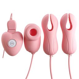 เครื่องหนีบน้องนม+ไข่สั่น  รีโมตหัวใจ