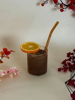 sunlit orange dark chocolate