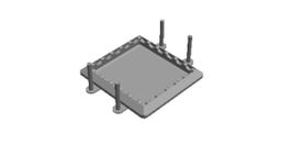 Smooth Bread Slices Cookie Cutter     