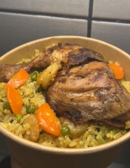 Fried rice Poulet crevettes 