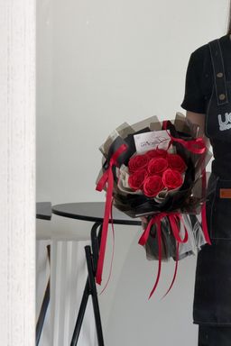 7 Stalk Awakening Soap Rose Bouquet