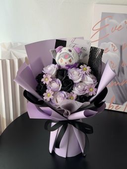 Kuromi Soap Rose Bouquet