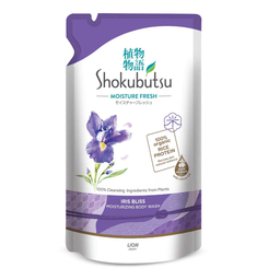 Shokubutsu Iris Bliss Body Wash Refill 500g
