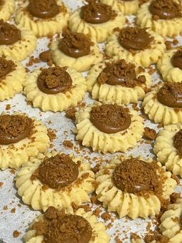 Biscoff Tart (Eggless 🥚❌)